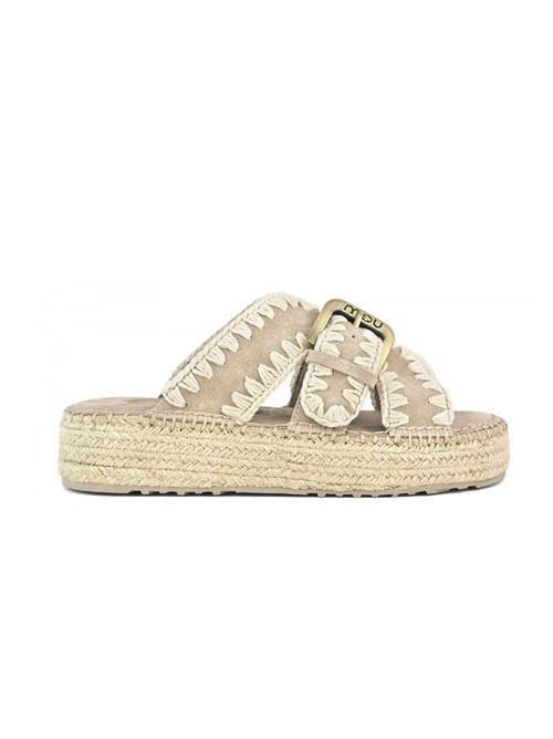 JUTE SANDAL MOU | MU.SW641003APINK SAND